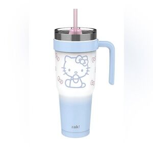 Hello Kitty Blue and White Tumbler 40oz